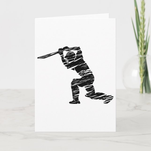 Carte Joueur de cricket 1  (Devant)