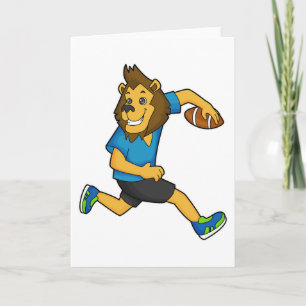 Carte Joueur de football de Lion Rugby