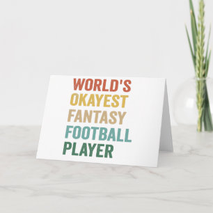 Carte Joueur de football d'Imaginaire le plus Okayest da