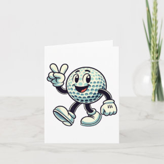 Carte Joueur de golf Jeunes garçons Golf Drôle