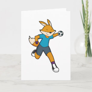 Carte Joueur de handball Fox Handball