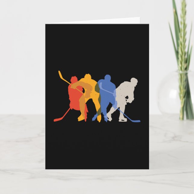 Carte Joueur de hockey (Devant)