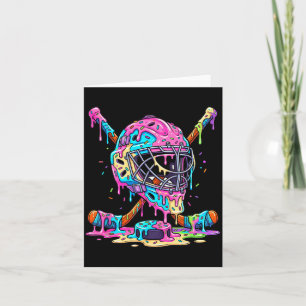 Carte Joueur de hockey garçons enfants hockey sur glace 