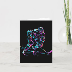 Carte Joueur de hockey sur glace Performance de hockey s