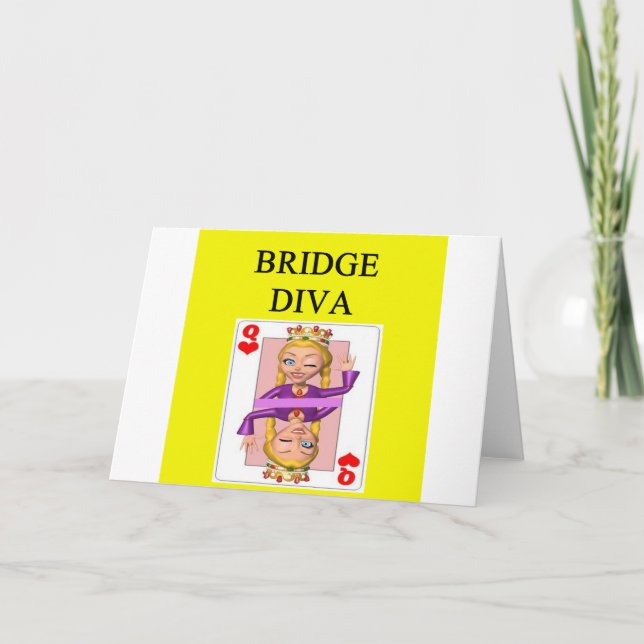 Carte joueur de jeu de passerelle dupliqué (Devant)