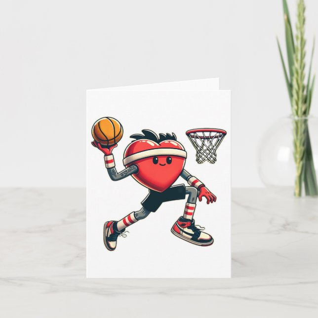 Carte Joueur de l'équipe de slam dunk de la Saint-Valent (Devant)
