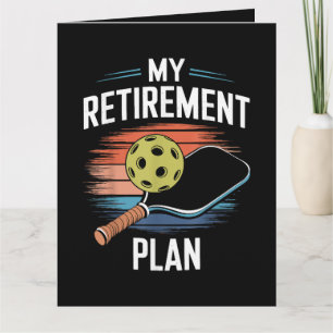 Carte Joueur de pickleball Mon Plan de Retraite