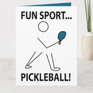 Carte Joueur de Pickleball Sports Amusement Sport Pickle