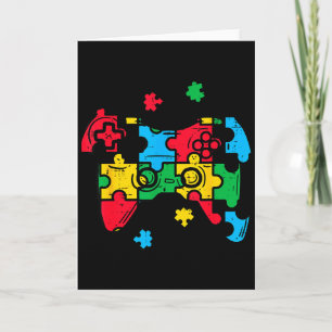 Carte Joueur de sensibilisation à l'autisme Asd Gaming G
