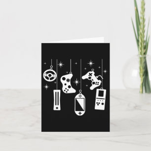 Carte Joueur Noël Vidéo contrôleur Jeux de Noël