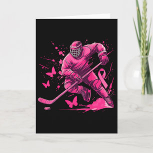 Carte Joueur (sur Ck) Ice Hockey Breast Cancer Awareness