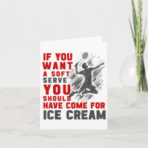 Carte Joueuse de badminton Badminton Hommes femmes Joueu