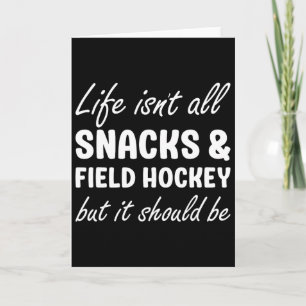 Carte Joueuse de hockey sur gazon pour femmes ou hommes 