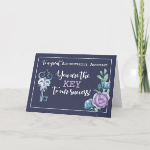 Carte Jour d'Admin d'assistant administratif pro