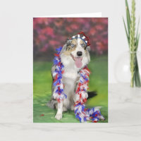 Jour de border collie Notecard~Memorial