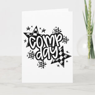 Carte Jour de comp de cheer Comp Saison de compétition d