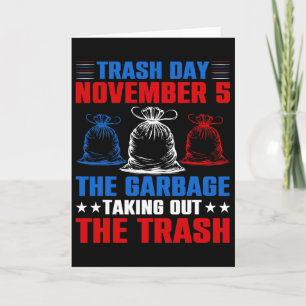 Carte Jour de déchets de Trump novembre 5 Déchets à empo