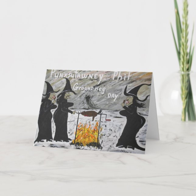 Carte Jour de la marmotte (Devant)