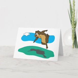 Carte Jour de la marmotte Février 2 - L'Ombre connaît