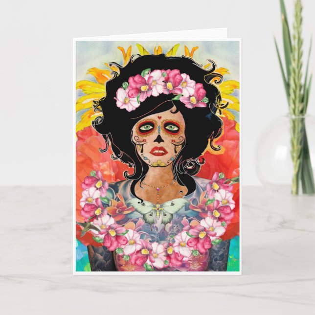 CARTE JOUR DE LA MORT PAR TRISTAN BERLUND CARD (Devant)