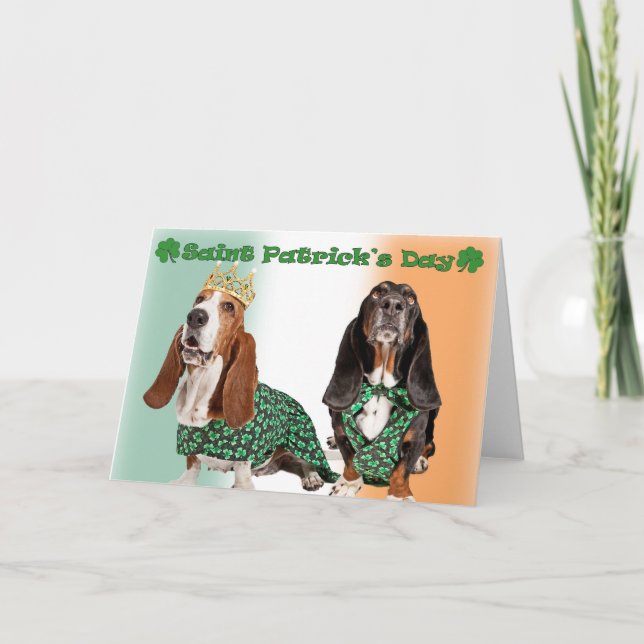 Carte Jour de la Saint Patrick (Devant)