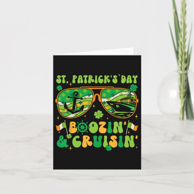 Carte Jour de la Saint Patrick Croisière Correspondant C (Devant)