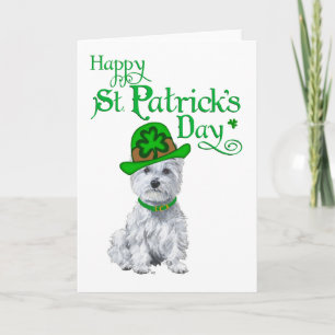 Carte Jour de la Saint-Patrick des Westies