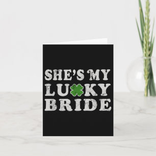 Carte Jour de la Saint Patrick Shore Mon Wedding shower