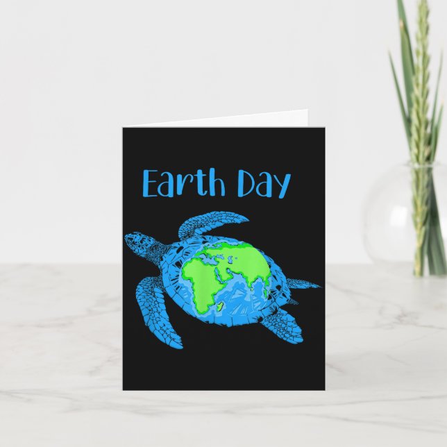 Carte Jour de la Terre  (Devant)