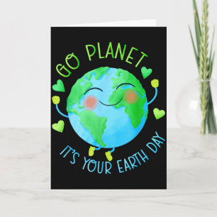 Carte Jour de la Terre Allez planète C'est votre jour de