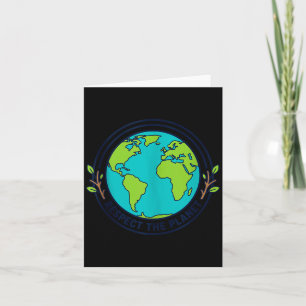 Carte Jour de la Terre amour de la nature éco-friendly e