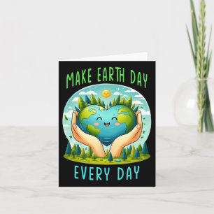 Carte Jour de la Terre Faites du jour de la Terre tous l