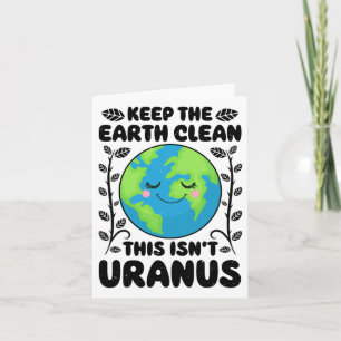 Carte Jour de la Terre Garder la Terre Propre Ce n'est p