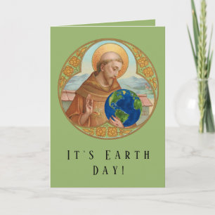Carte Jour de la Terre & Saint François d'Assise
