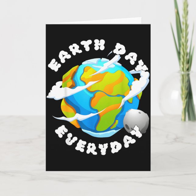 Carte Jour de la Terre tous les jours  (Devant)