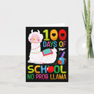 Carte Jour De L'École Unicorne Filles 100 Jours De L'Éco