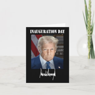 Carte Jour de l'investiture 2025 - Donald Trump