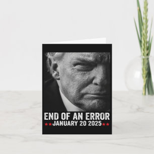 Carte Jour de l'investiture du président Donald Trump 20