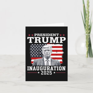 Carte Jour de l'investiture du président Donald Trump 20