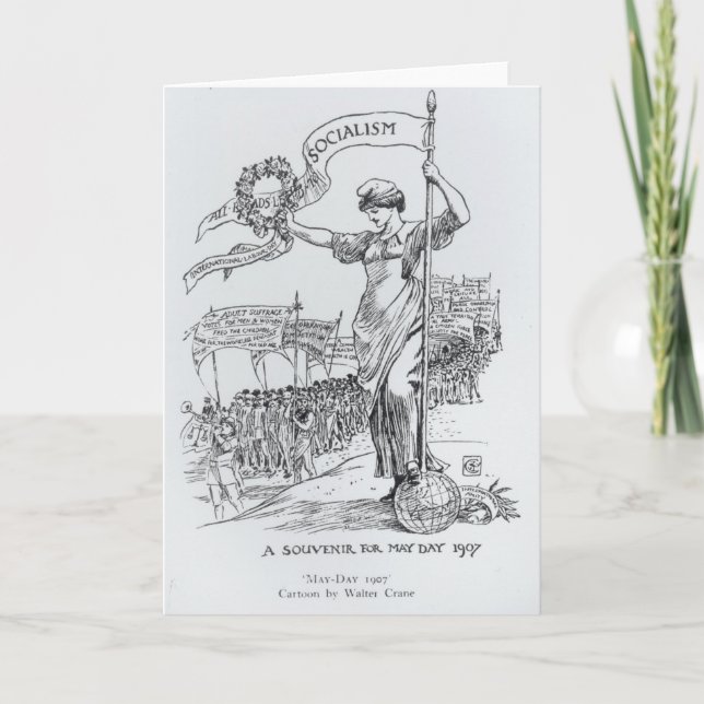 Carte Jour de mai, 1907 (Devant)