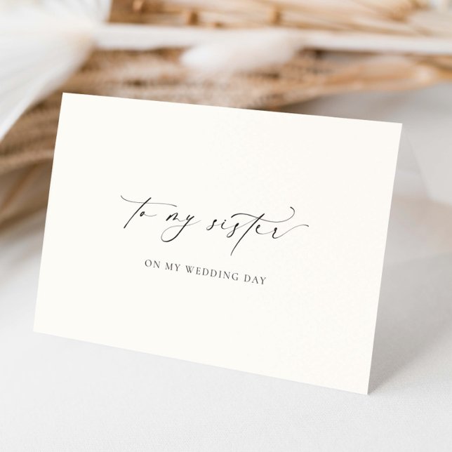 Carte Jour De Mariage D Ellesmere À Ma Soeur (Créateur téléchargé)