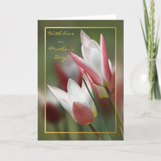 Carte jour de mères de Madame Jane de tulipe