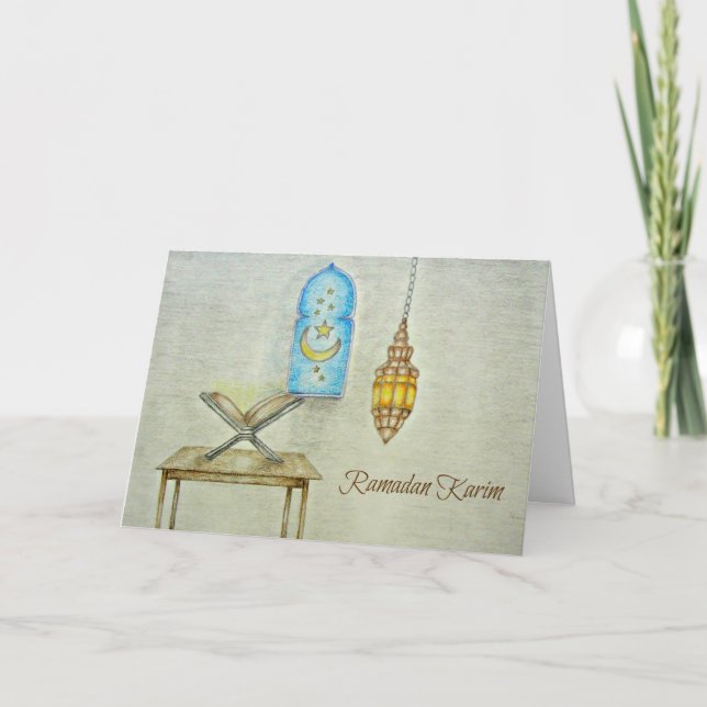 Carte Jour de Ramadan (Devant)