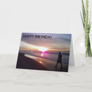 CARTE JOUR DE SOLEIL **ANNIVERSAIRE** SOUHAITS