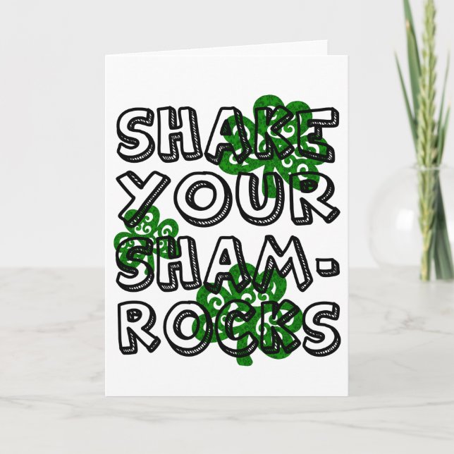 Carte jour de st. patrick (Devant)
