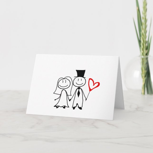 Carte Jour de Valentines Couple Couple (Devant)