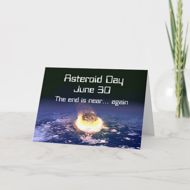 Carte Jour des astéroïdes 30 juin (Devant)