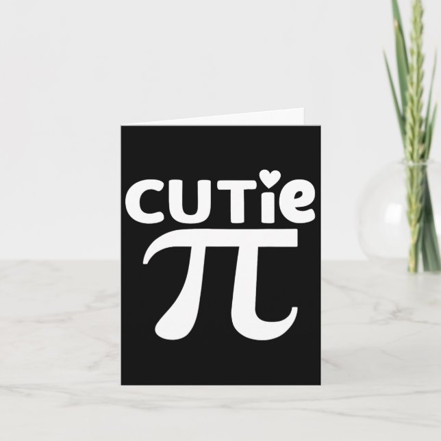 Carte Jour des Maths Jour des mignons Jour des maths Ens (Devant)