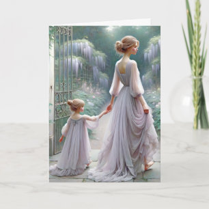 Carte Jour des Mères Jardin de la Wisteria