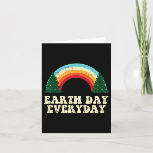 Carte Jour des terres Arbres de tous les jours Rainbow R